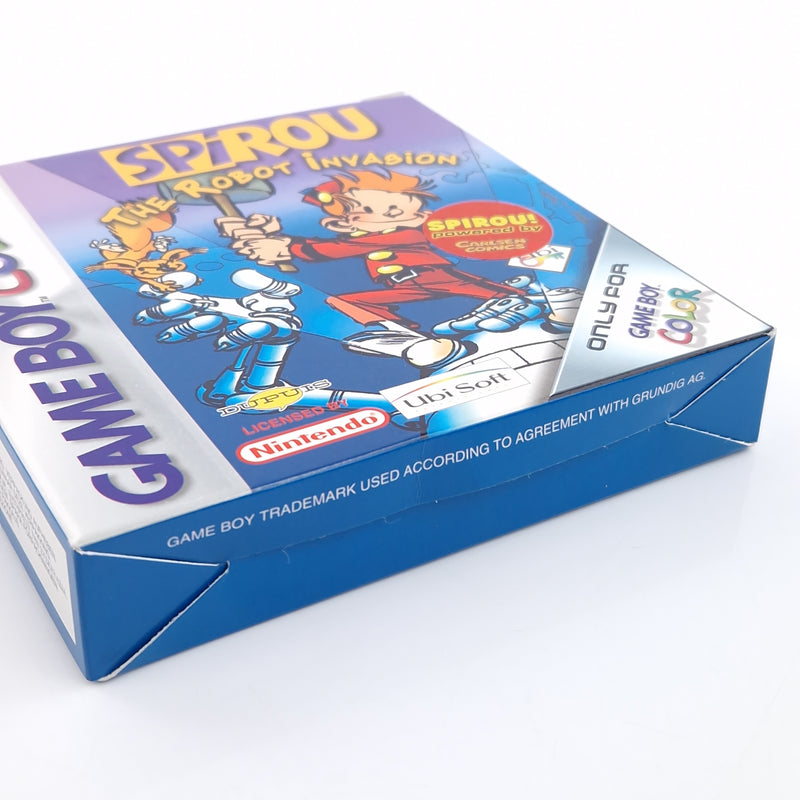 Nintendo Game Boy Color Spiel : Spirou The Robot Invasion - GBC OVP PAL