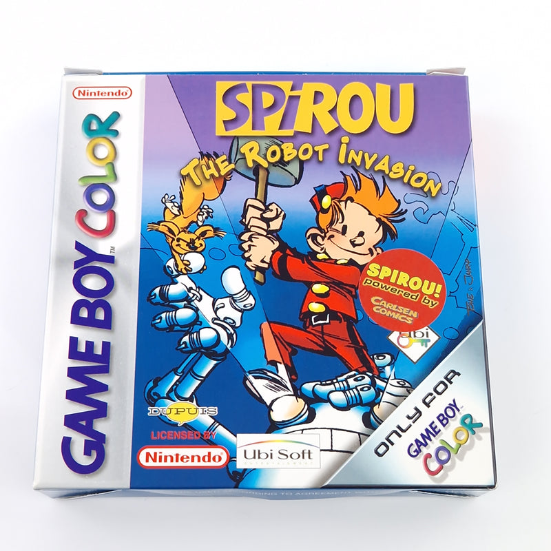 Nintendo Game Boy Color Spiel : Spirou The Robot Invasion - GBC OVP PAL