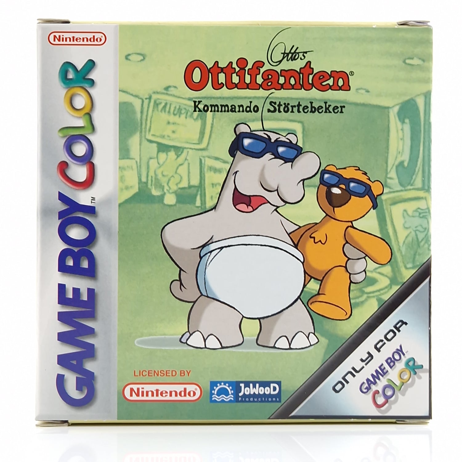 Nintendo Game Boy Color Spiel : Ottifanten Kommando Störtebeker - GBC OVP PAL