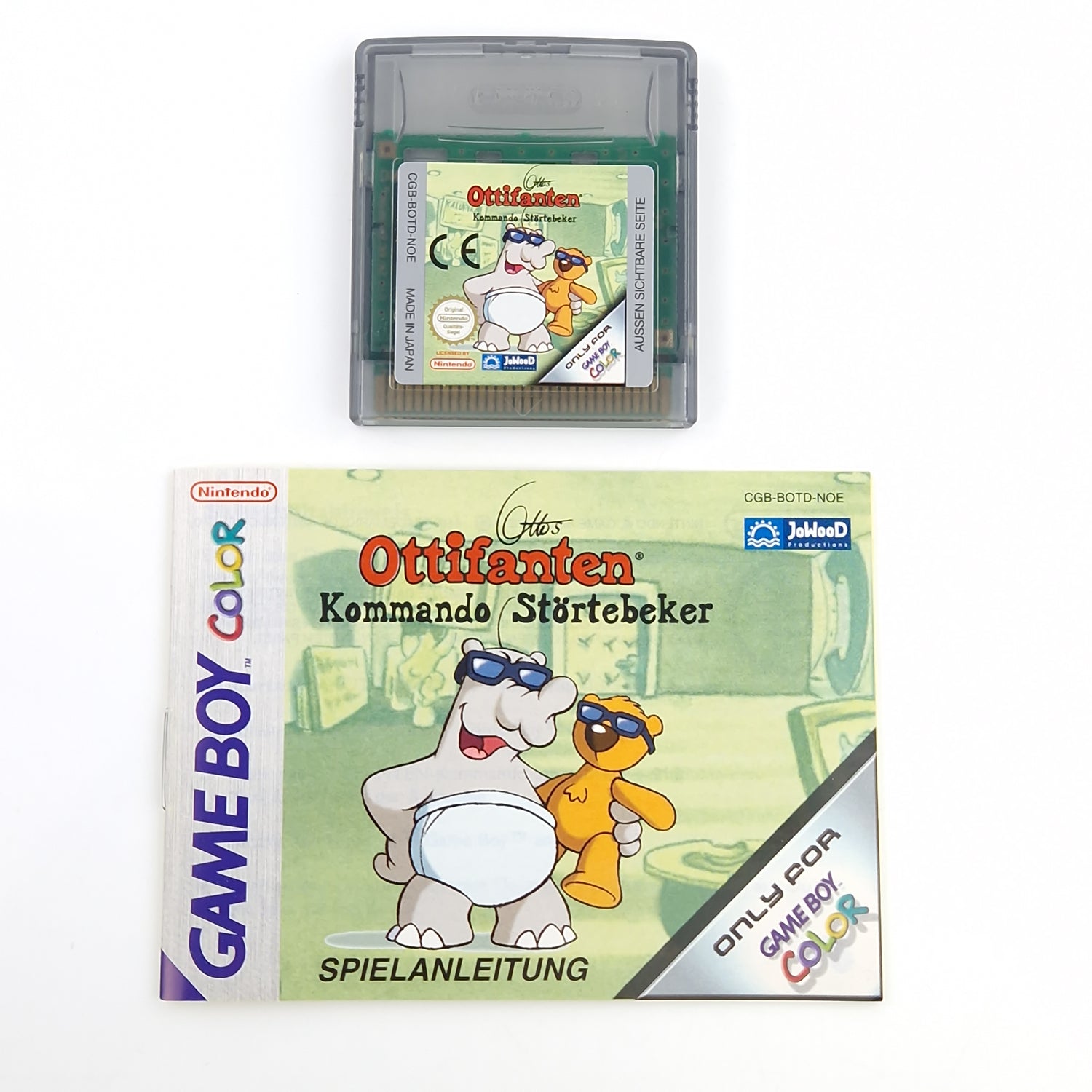 Nintendo Game Boy Color Spiel : Ottifanten Kommando Störtebeker - GBC OVP PAL