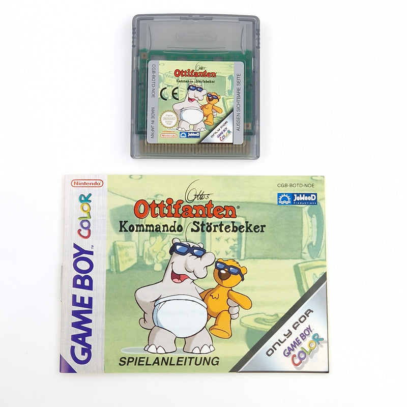 Nintendo Game Boy Color Spiel : Ottifanten Kommando Störtebeker - GBC OVP PAL