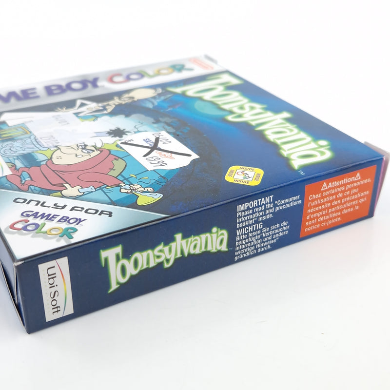 Nintendo Game Boy Color Spiel : Toonsylvania - Gameboy GBC OVP PAL