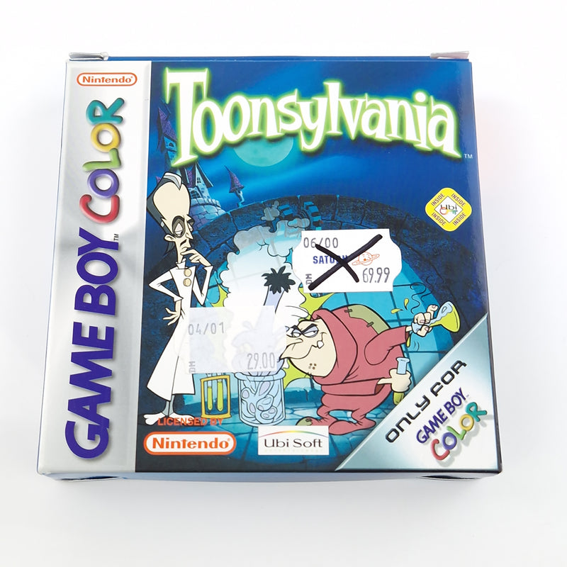 Nintendo Game Boy Color Spiel : Toonsylvania - Gameboy GBC OVP PAL