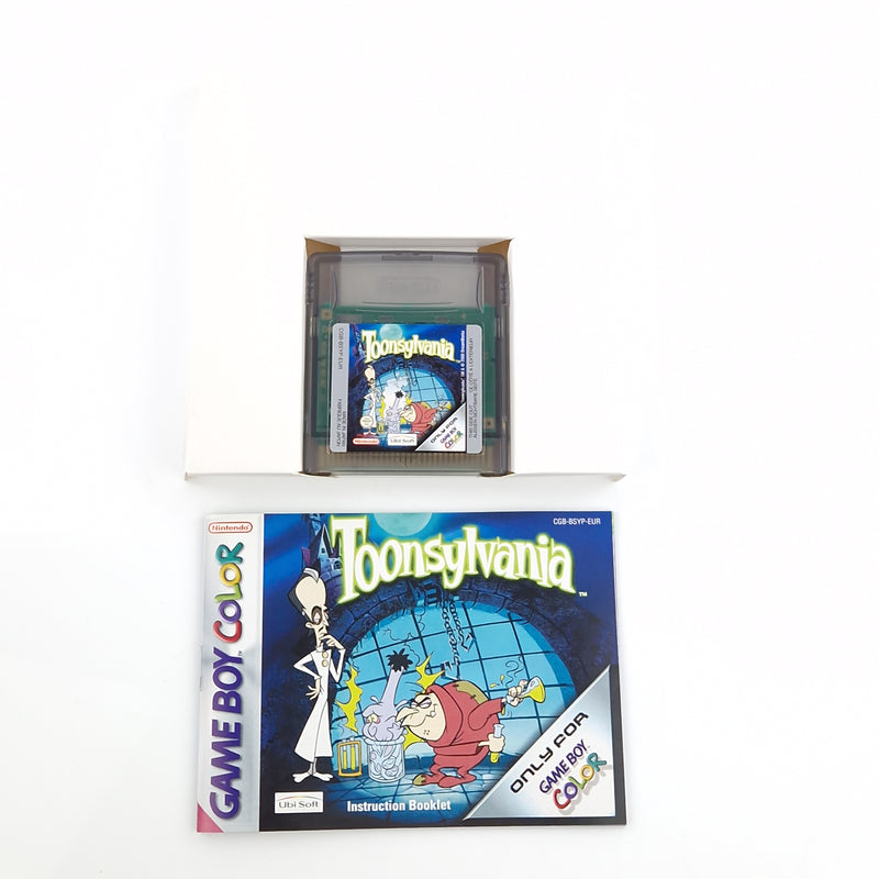 Nintendo Game Boy Color Spiel : Toonsylvania - Gameboy GBC OVP PAL