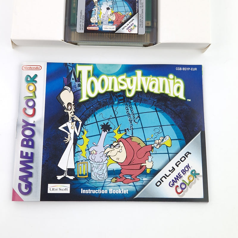 Nintendo Game Boy Color Spiel : Toonsylvania - Gameboy GBC OVP PAL