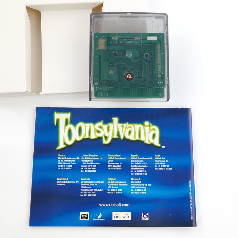 Nintendo Game Boy Color Spiel : Toonsylvania - Gameboy GBC OVP PAL