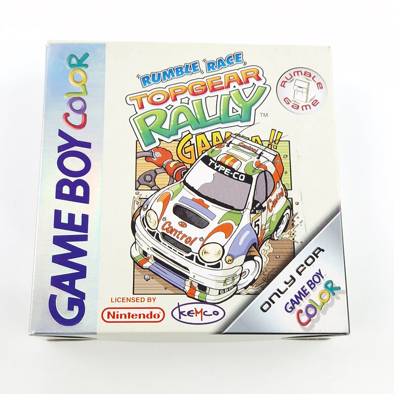 Nintendo Game Boy Color Spiel : Rumble Race Topgear Rally - Gameboy GBC OVP PAL