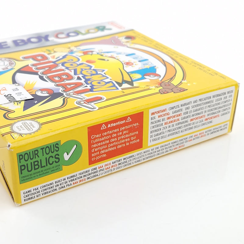 Nintendo Game Boy Color Spiel : Pokemon Pinball - Gameboy GBC OVP PAL