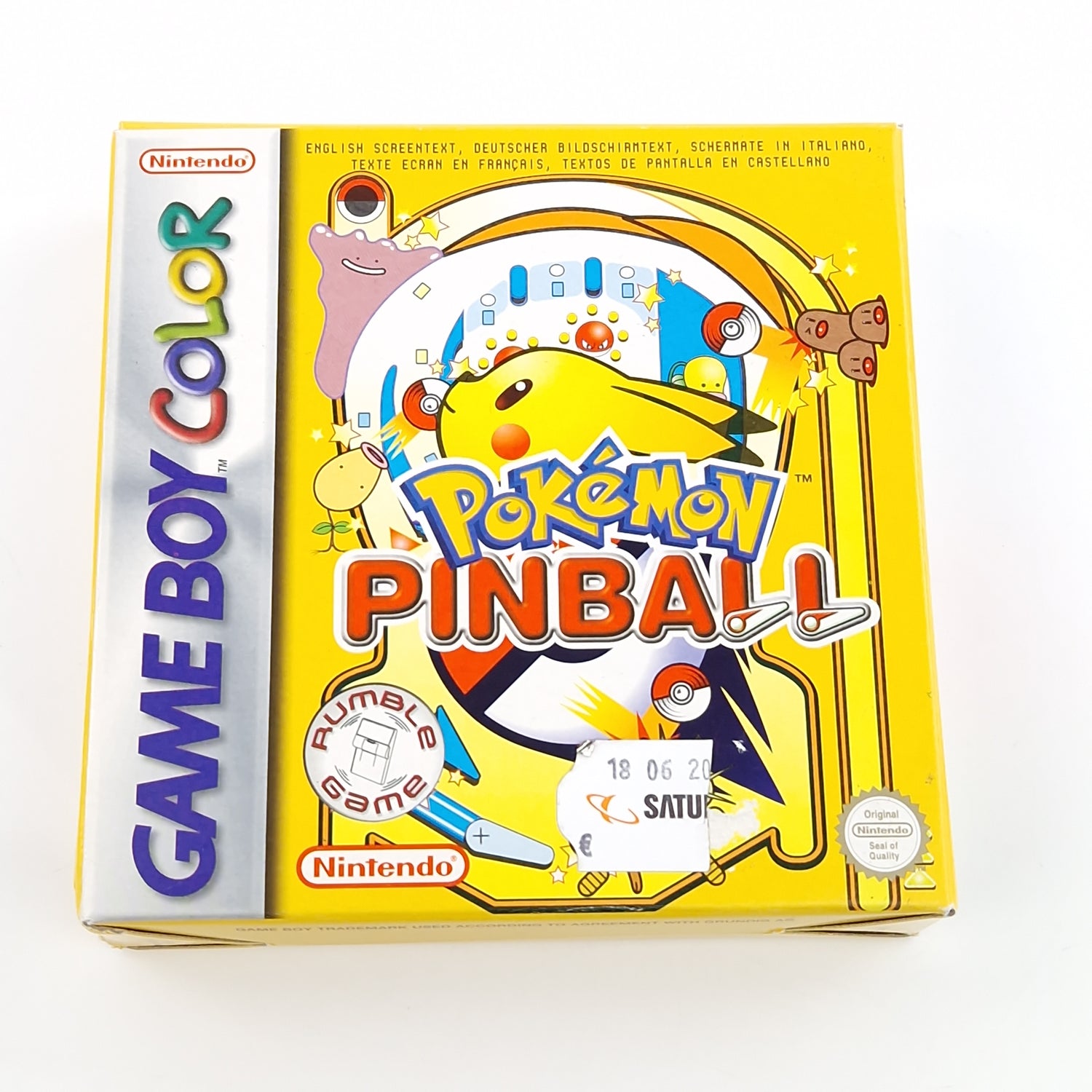 Nintendo Game Boy Color Spiel : Pokemon Pinball - Gameboy GBC OVP PAL