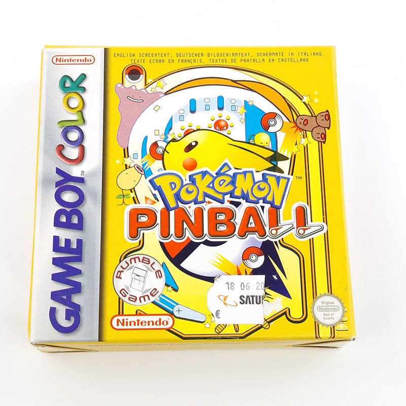Nintendo Game Boy Color Spiel : Pokemon Pinball - Gameboy GBC OVP PAL