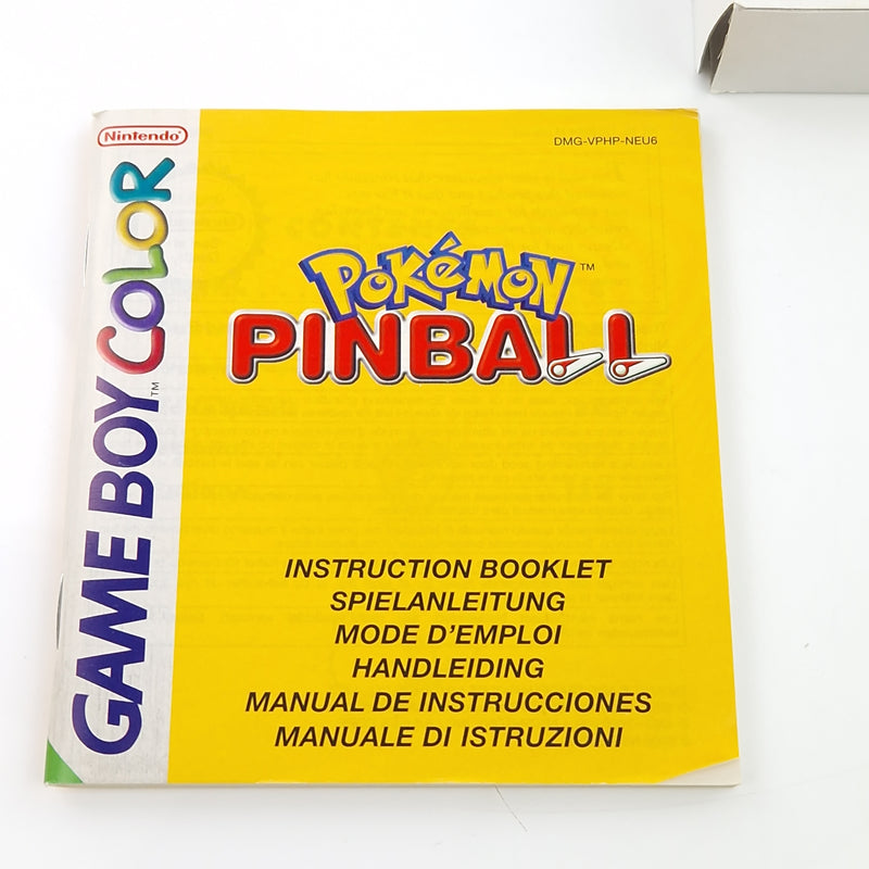 Nintendo Game Boy Color Spiel : Pokemon Pinball - Gameboy GBC OVP PAL