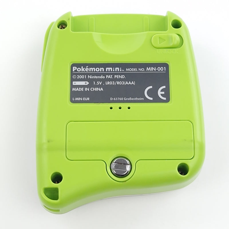 Nintendo Pokemon Mini Spielekonsole MIN-001 + Pokemon Party Spiel Handheld