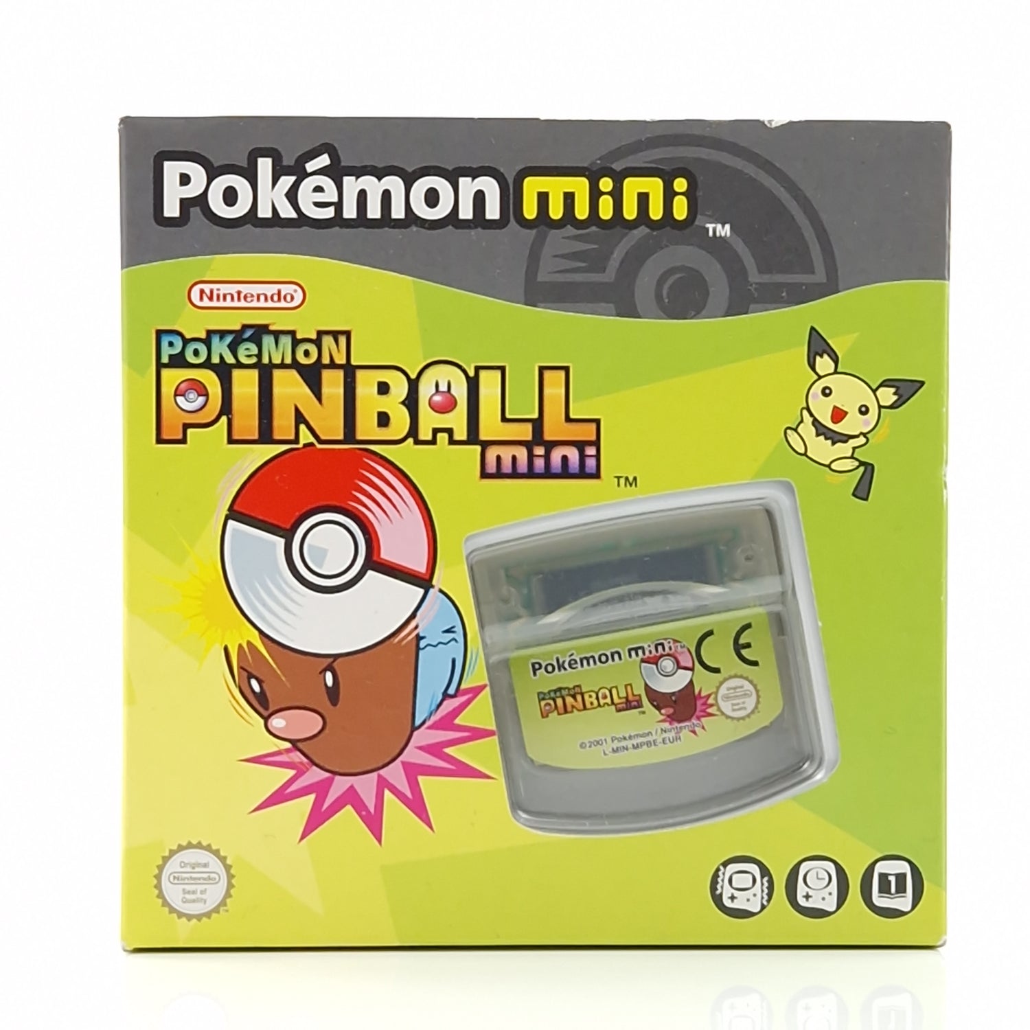 Nintendo Pokemon Mini Spiel : Pokemon Pinball Mini - OVP Game PAL