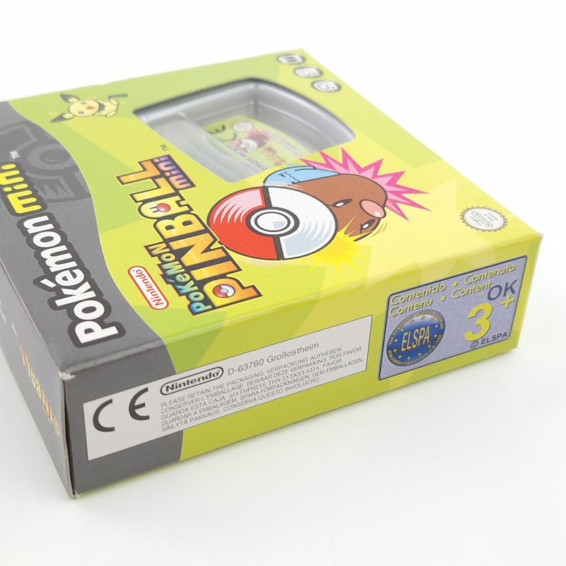 Nintendo Pokemon Mini Spiel : Pokemon Pinball Mini - OVP Game PAL