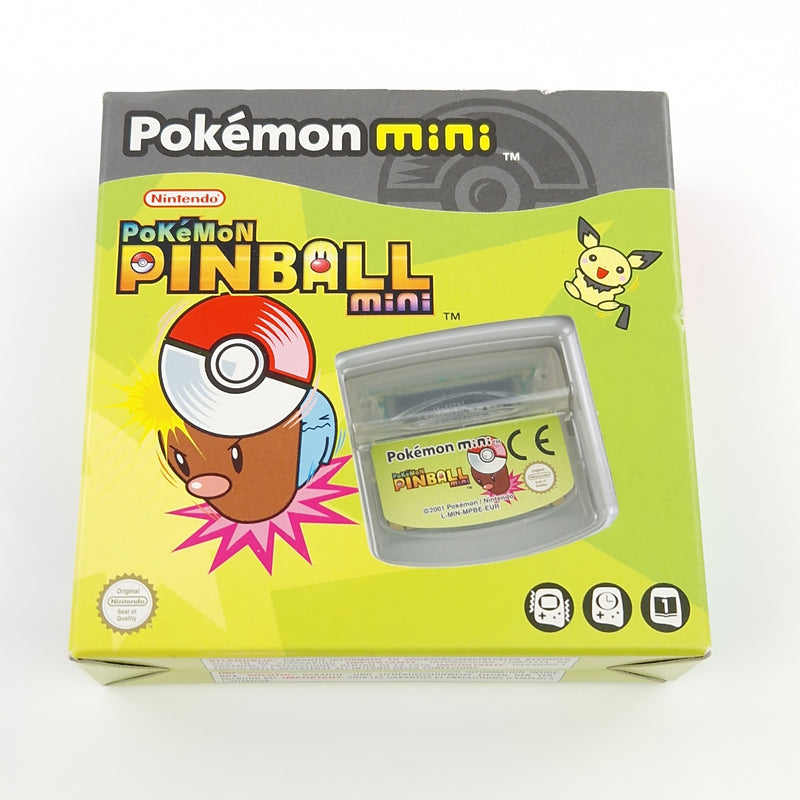 Nintendo Pokemon Mini Spiel : Pokemon Pinball Mini - OVP Game PAL