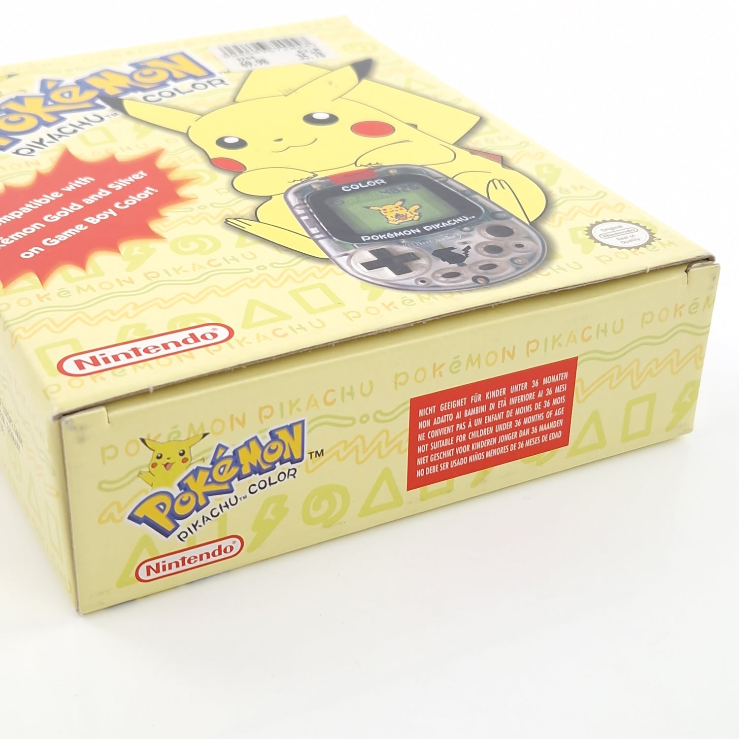 Nintendo Pokemon Pikachu COLOR Tamagotchi - Pedometer Schrittzähler Konsole 02