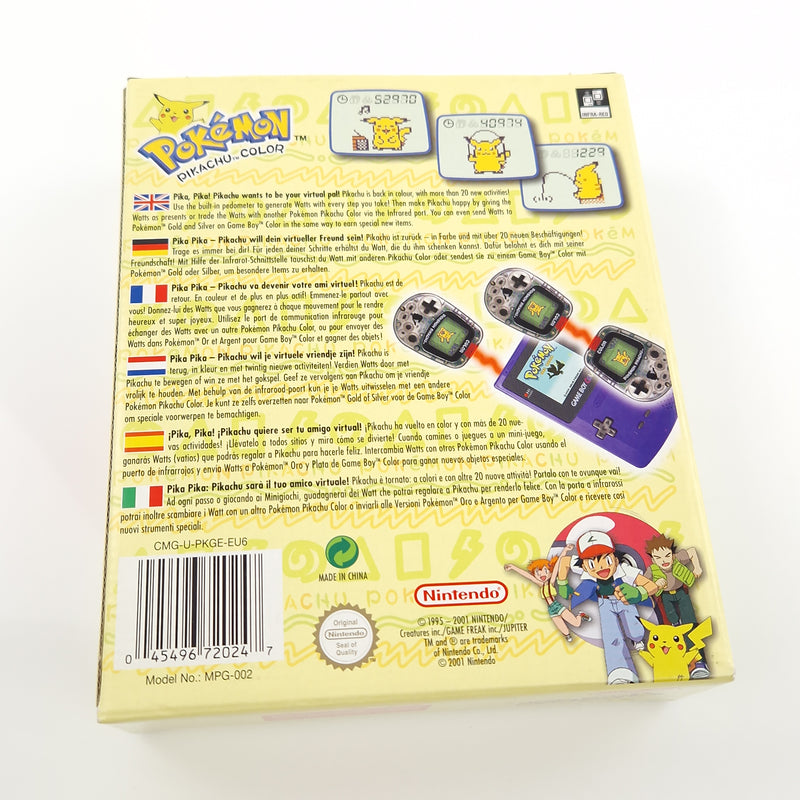 Nintendo Pokemon Pikachu COLOR Tamagotchi - Pedometer Schrittzähler Konsole 02