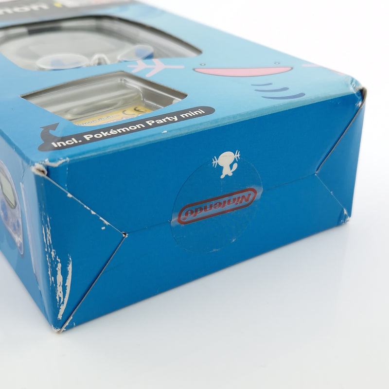 Nintendo Pokemon Mini Konsole Blau incl. Pokemon Party Mini - OVP PAL