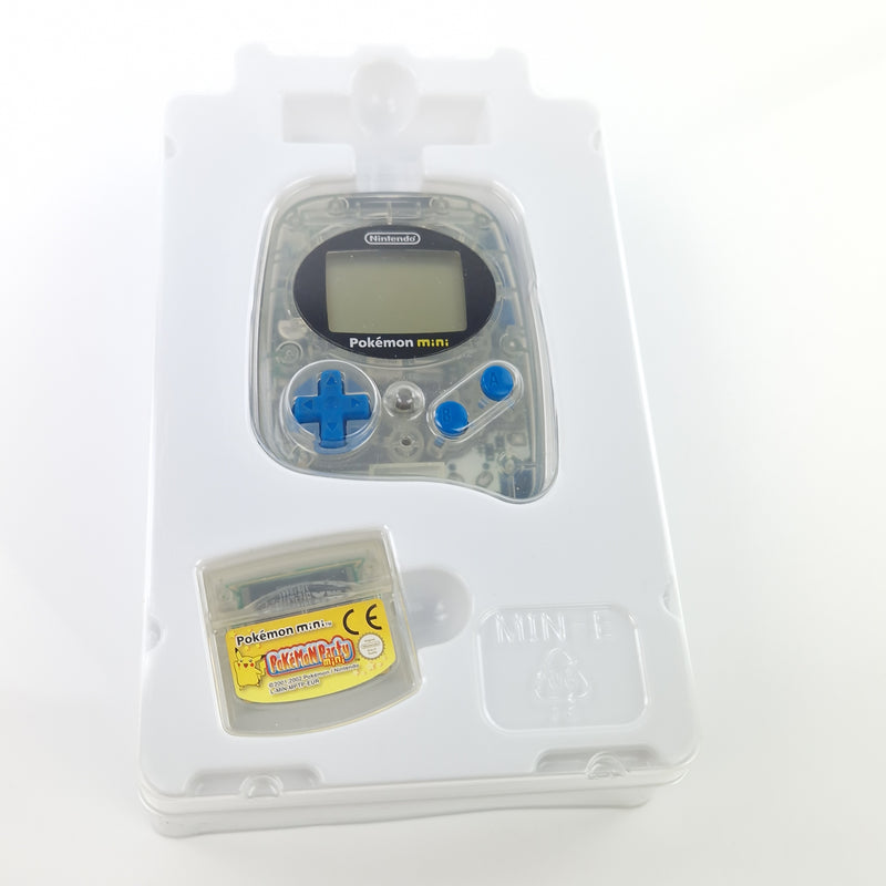 Nintendo Pokemon Mini Konsole Blau incl. Pokemon Party Mini - OVP PAL