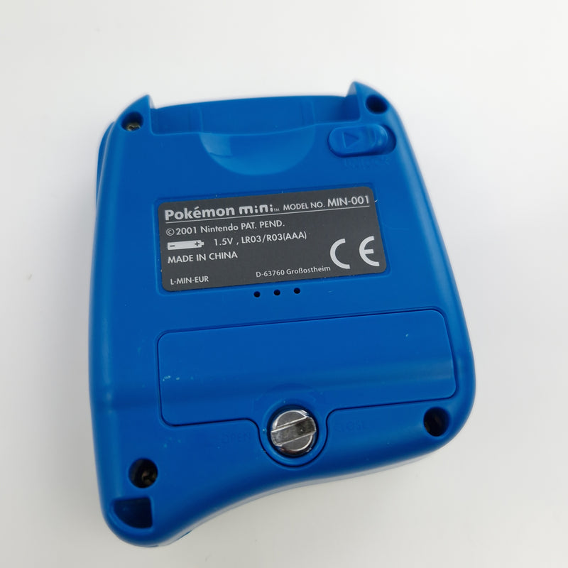 Nintendo Pokemon Mini Konsole Blau incl. Pokemon Party Mini - OVP PAL