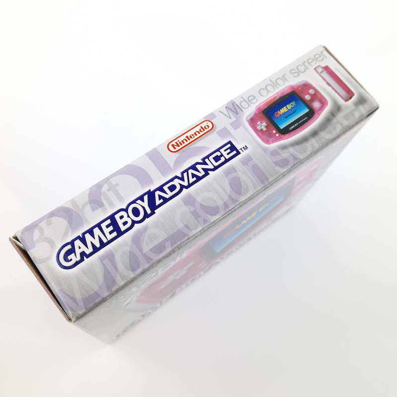 Nintendo Game Boy Advance Konsole : Wide Color Screen 32 Bit Rosa - GBA OVP PAL