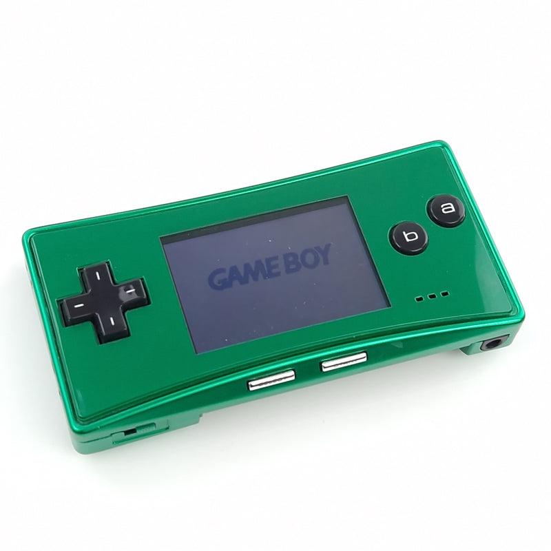 Nintendo Game Boy Advance Konsole : Gameboy Micro Grün Green - OVP PAL GBA