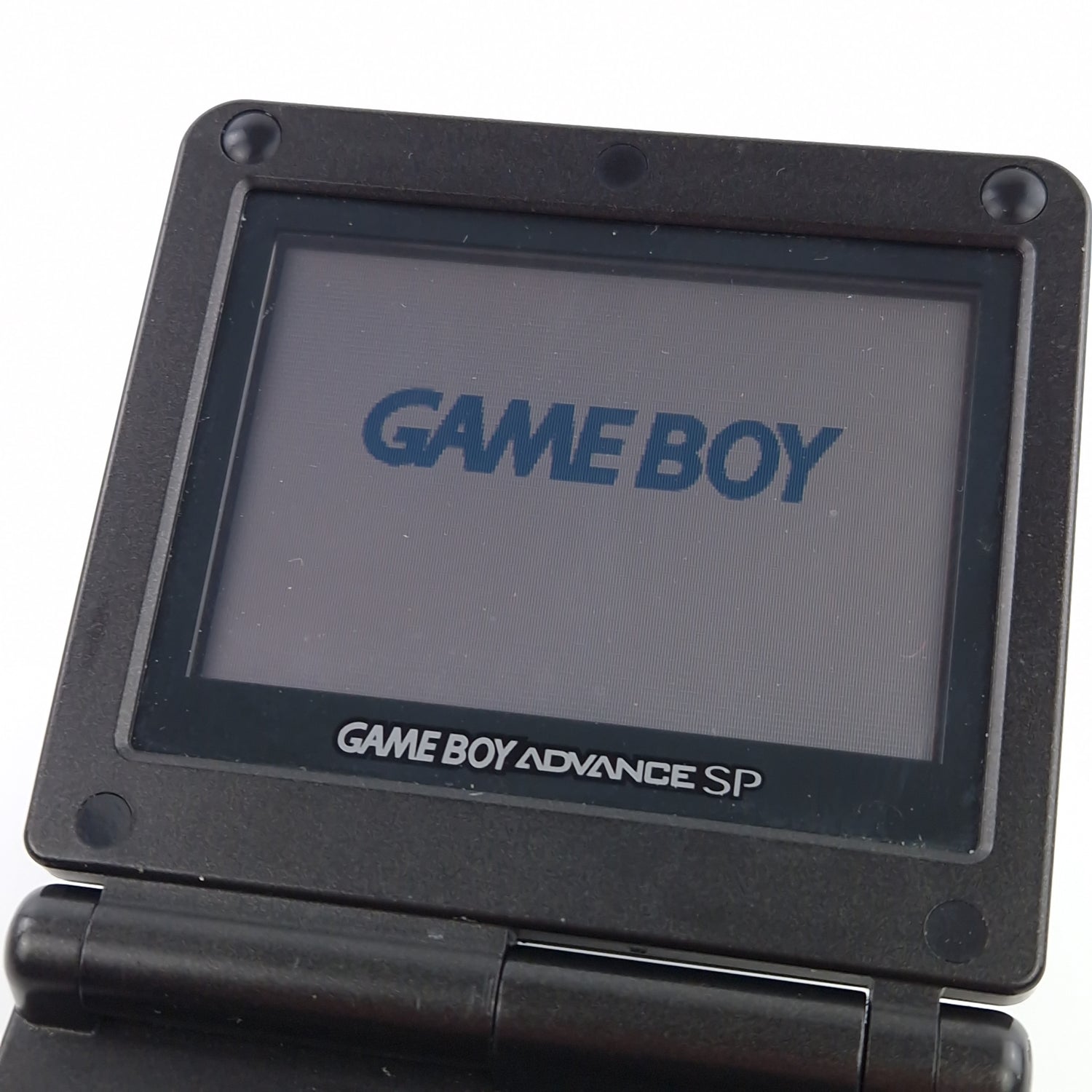 Nintendo Game Boy Advance SP Konsole : GBA Black Schwarz Noir - OVP PAL Console