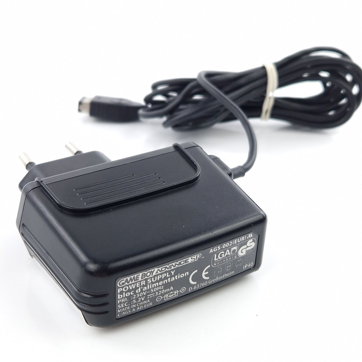 Nintendo Game Boy Advance SP Zubehör : Original SP Ladekabel / Ladegerät GBA