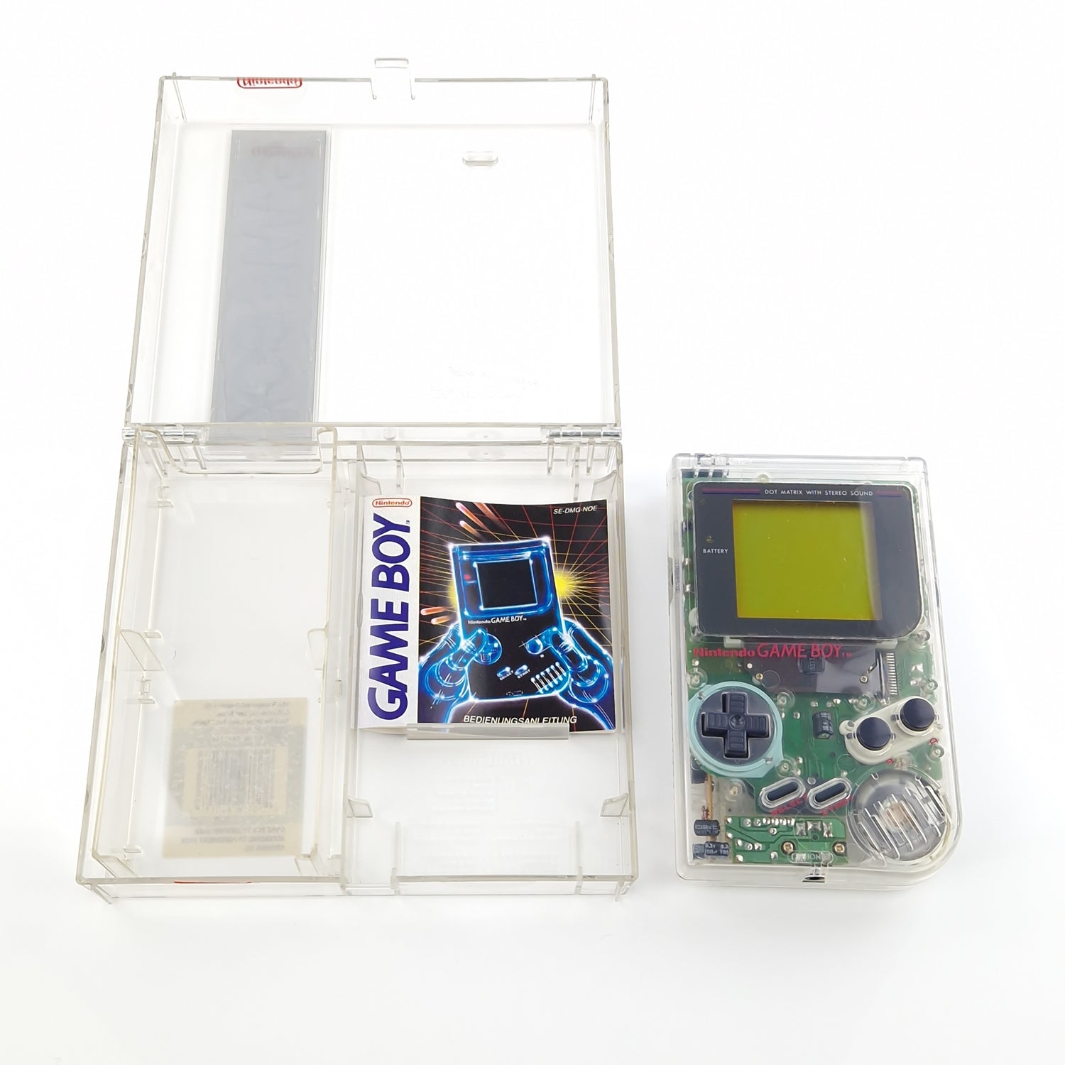 Nintendo Game Boy Classic Konsole : Hip Boy Transparent - Play it Loud Series