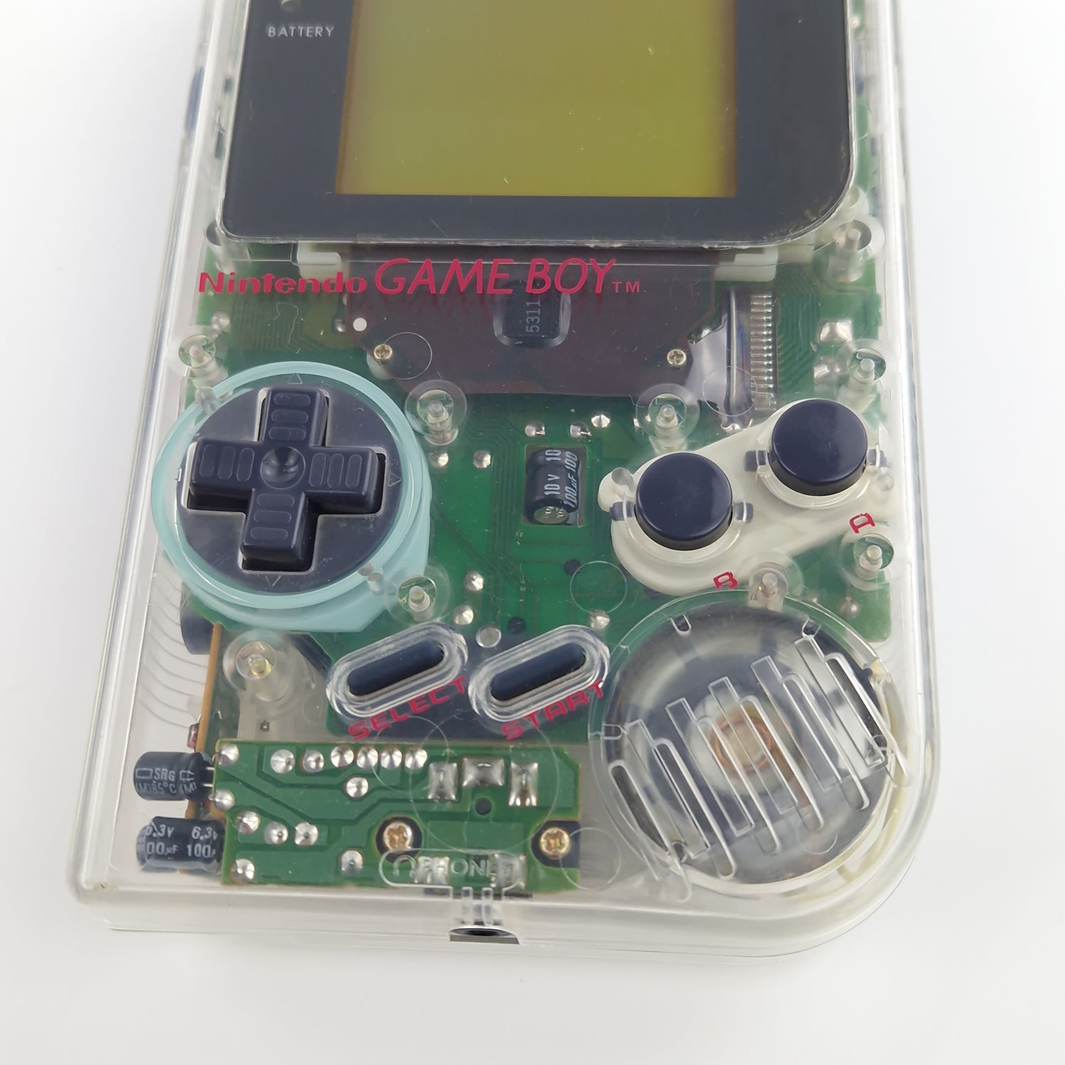 Nintendo Game Boy Classic Konsole : Hip Boy Transparent - Play it Loud Series