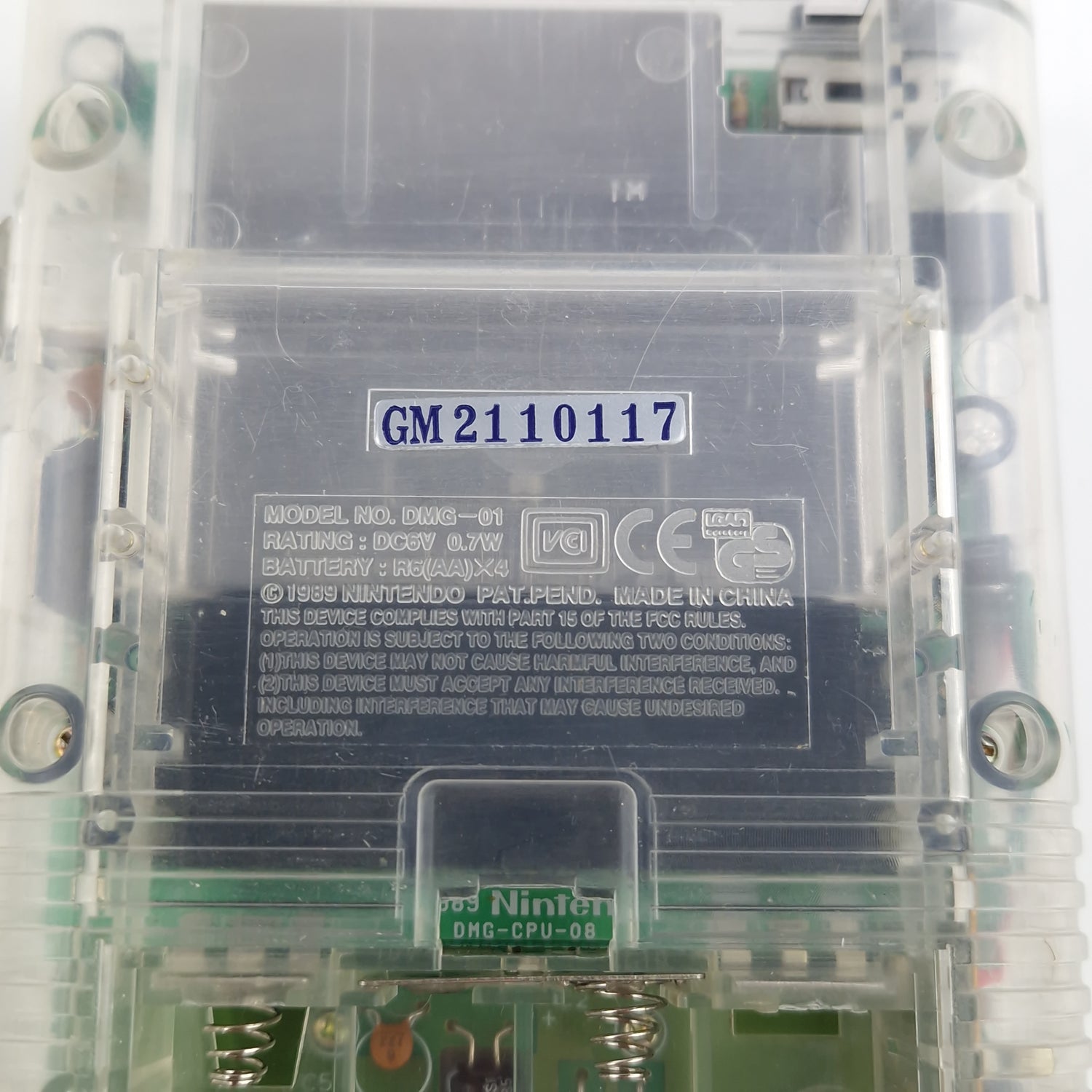 Nintendo Game Boy Classic Konsole : Hip Boy Transparent - Play it Loud Series