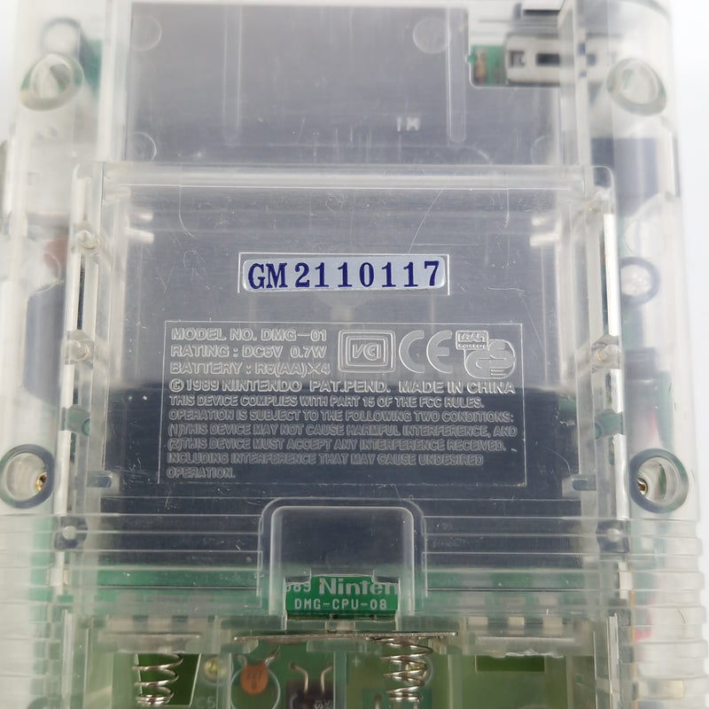 Nintendo Game Boy Classic Konsole : Hip Boy Transparent - Play it Loud Series
