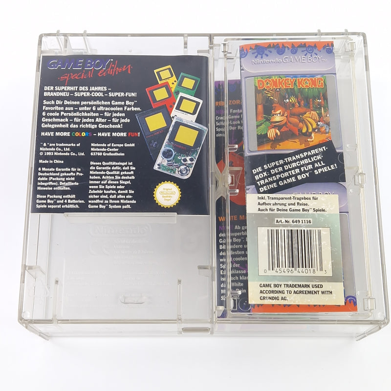 Nintendo Game Boy Classic Konsole : HIP Boy Transparent - Play it Loud Series 02