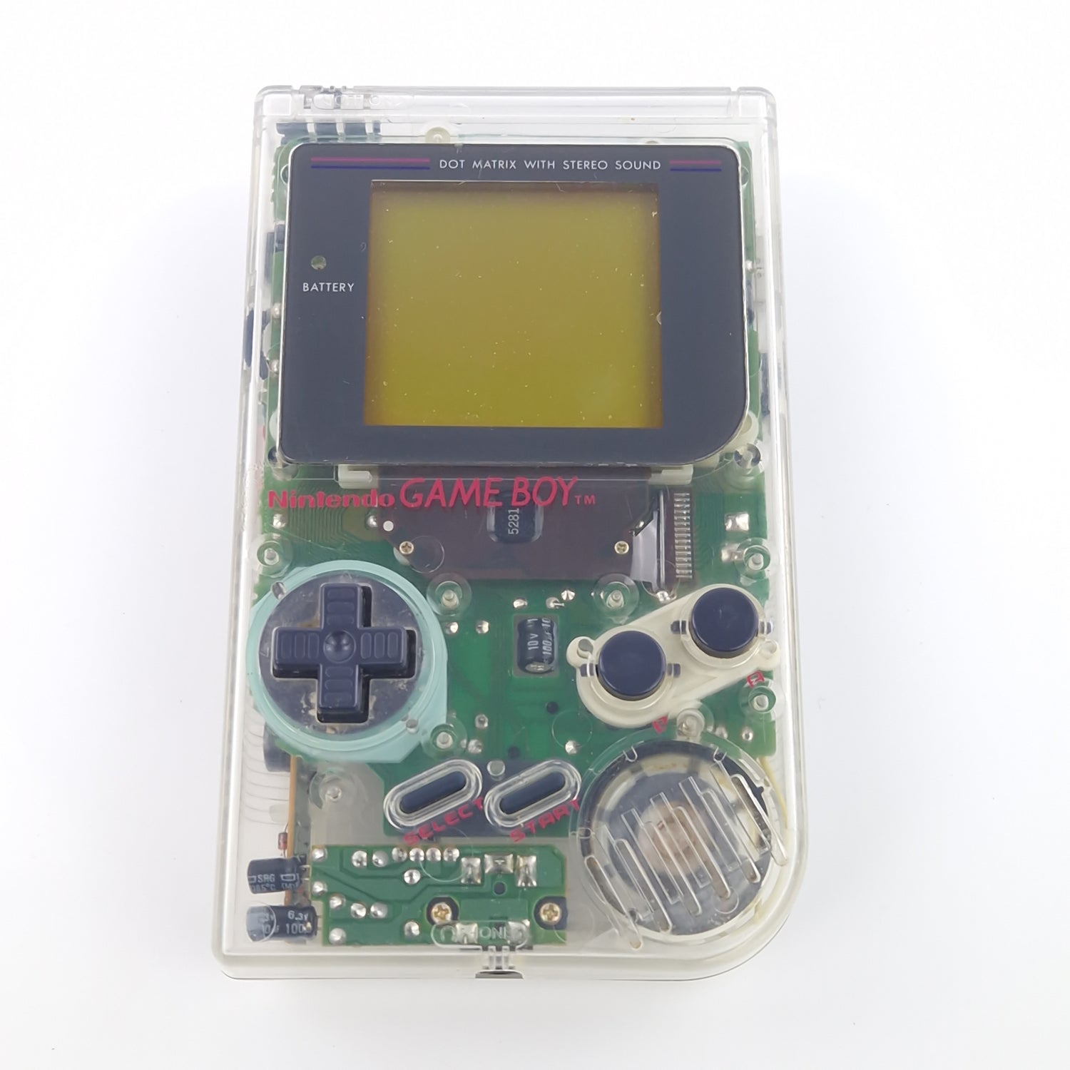 Nintendo Game Boy Classic Konsole : HIP Boy Transparent - Play it Loud Series 02
