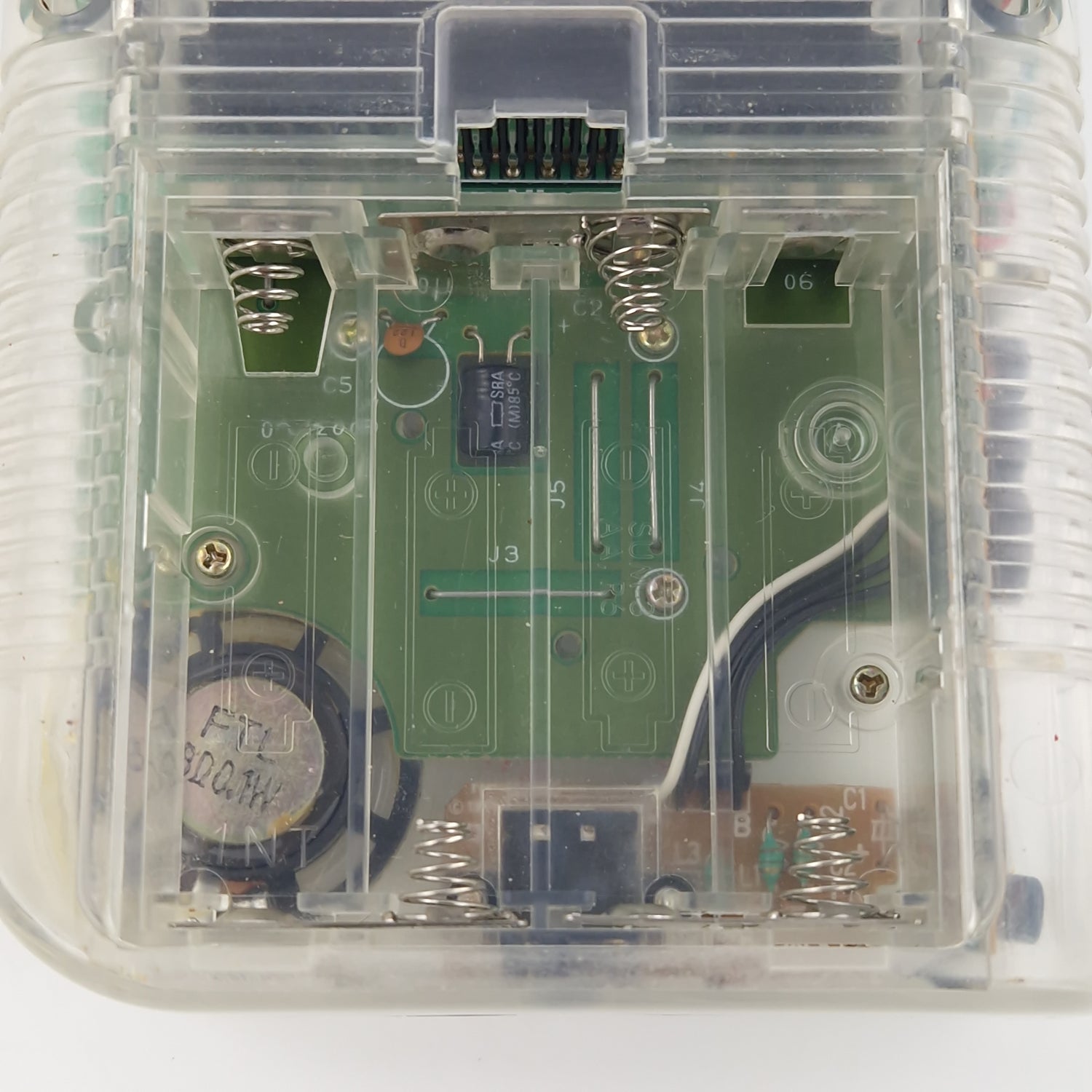 Nintendo Game Boy Classic Konsole : HIP Boy Transparent - Play it Loud Series 02