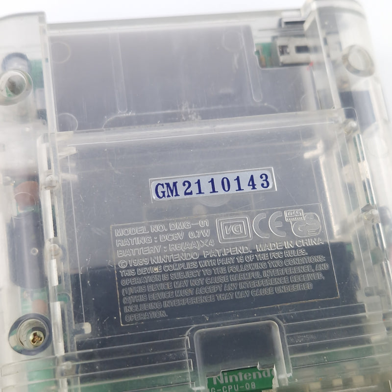 Nintendo Game Boy Classic Konsole : HIP Boy Transparent - Play it Loud Series 02