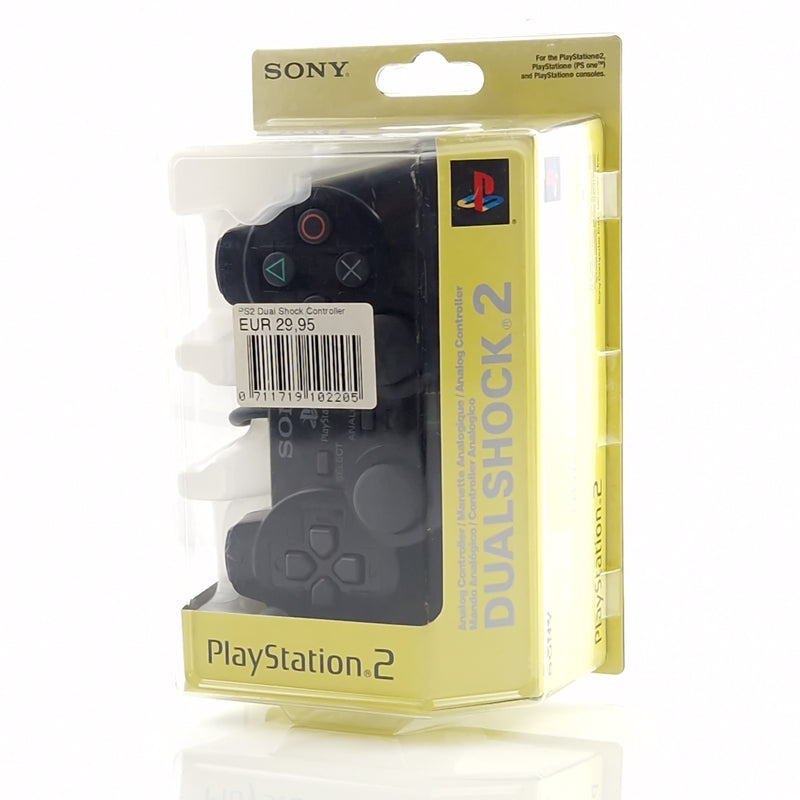 Playstation 2 Zubehör : Original PS2 Dualshock Analog Controller - Blister OVP