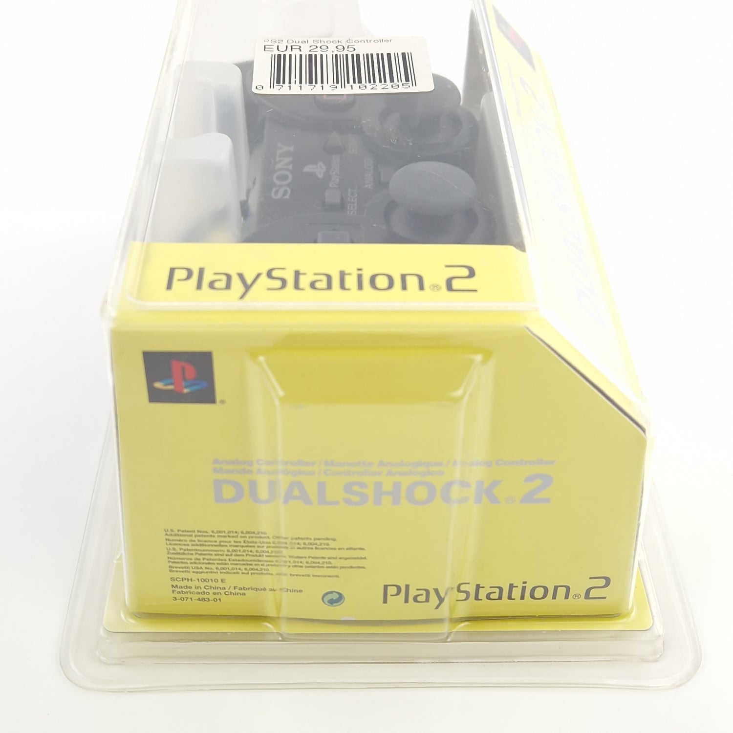 Playstation 2 Zubehör : Original PS2 Dualshock Analog Controller - Blister OVP
