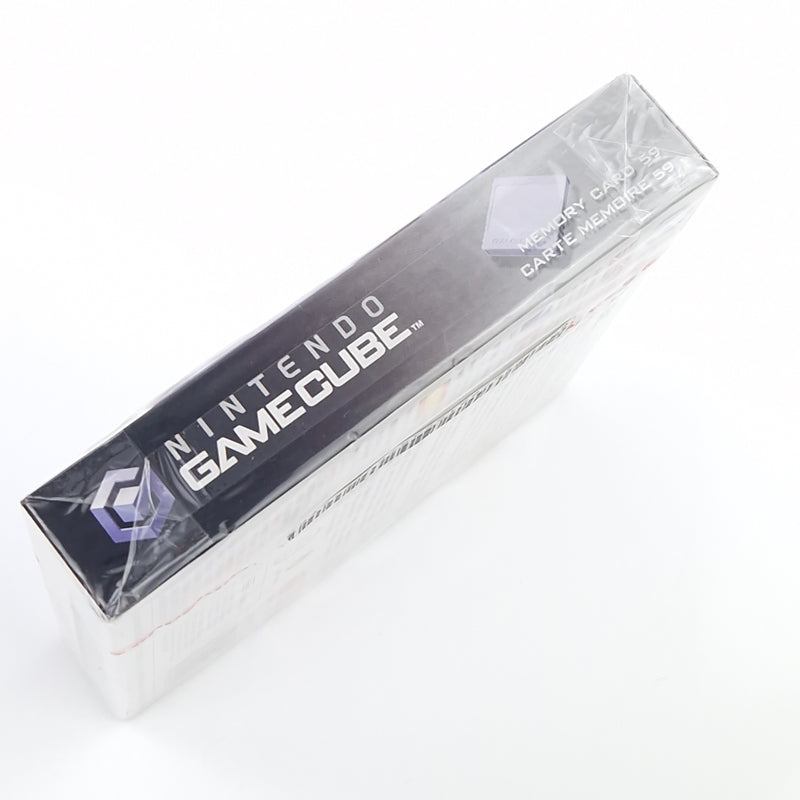 Nintendo Gamecube Zubehör : Original Speicherkarte Memory Card Grau Sealed NEU