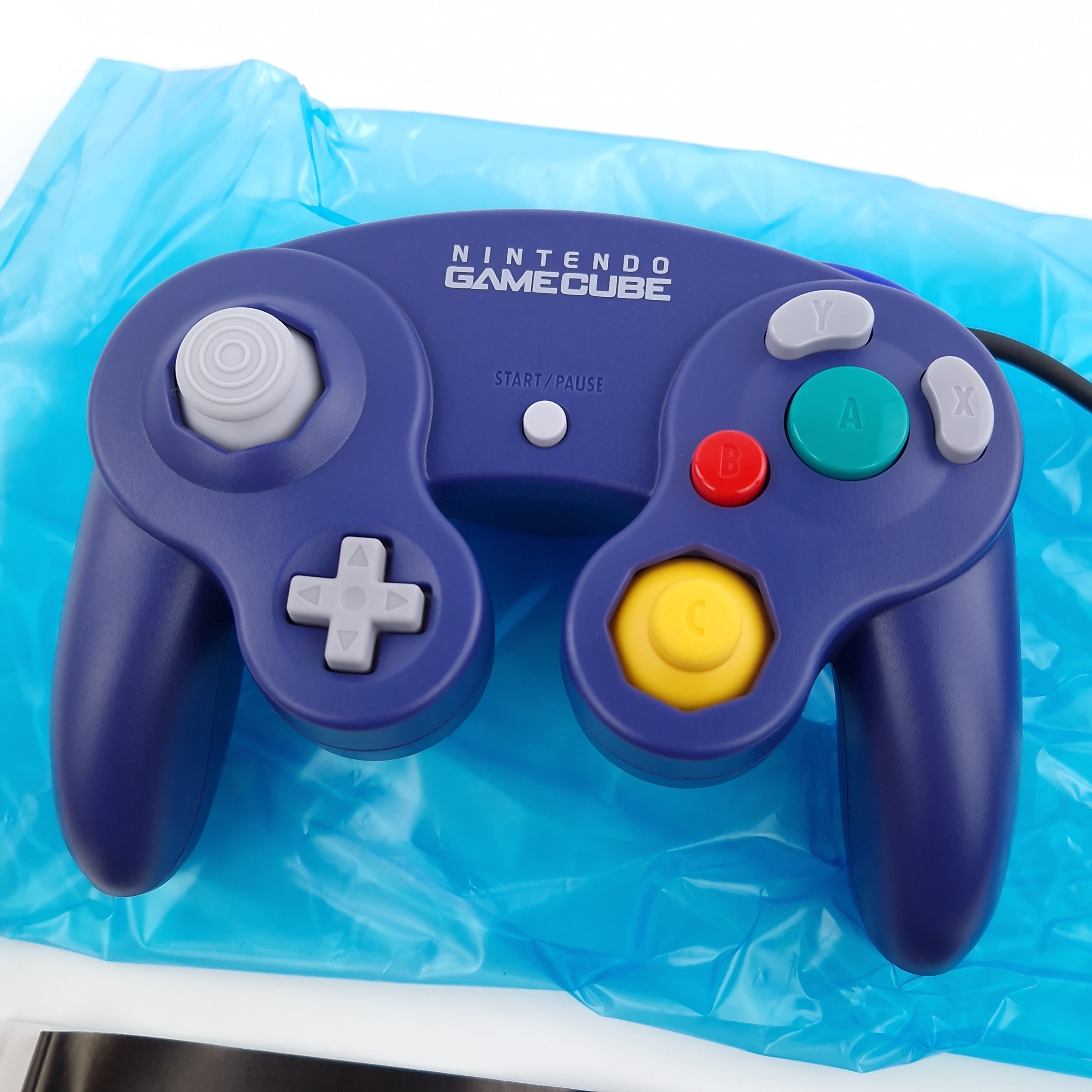 Nintendo Gamecube Zubehör : Original Purple Lila Controller Manette - NEU OVP