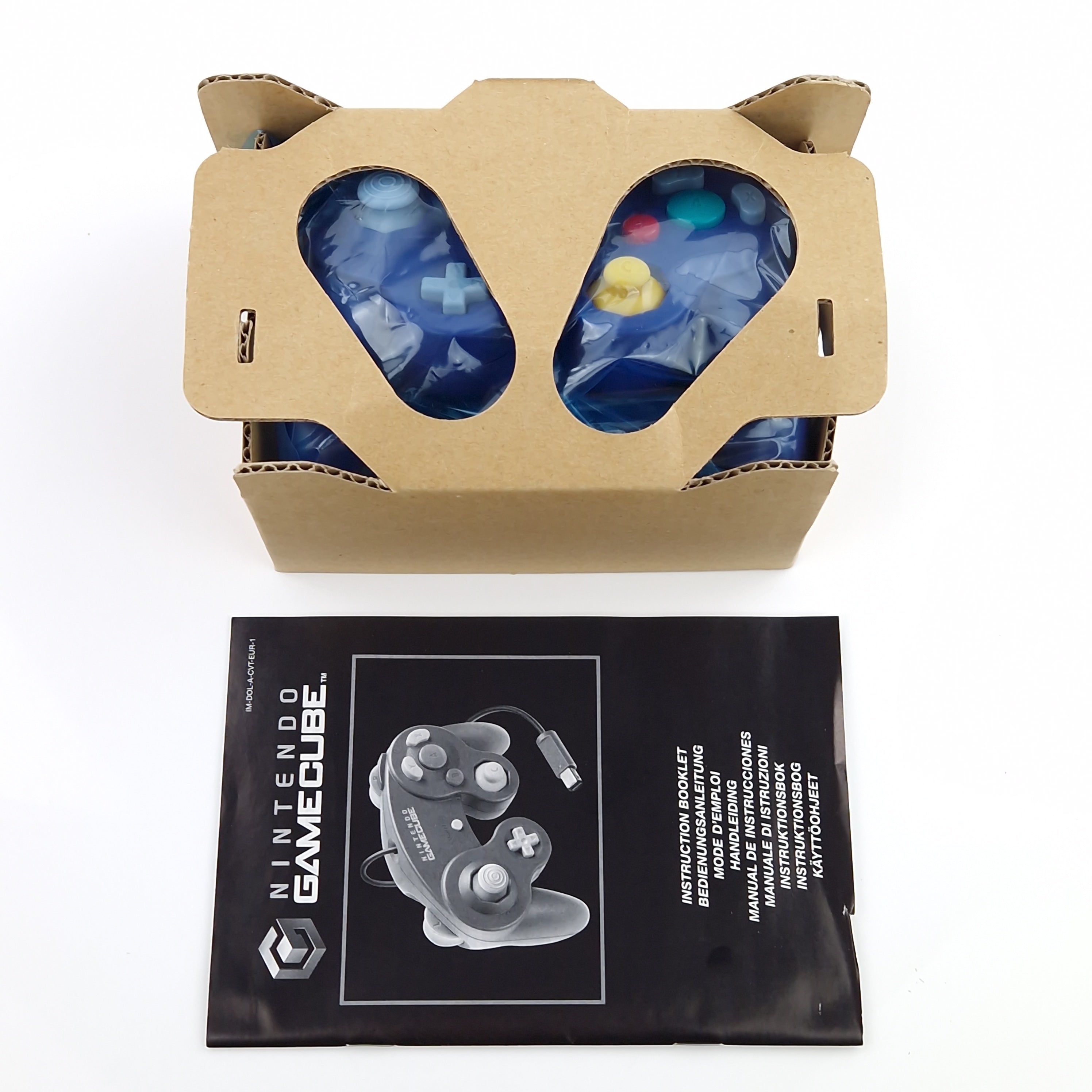 Nintendo Gamecube Zubehör : Original Purple Lila Controller Manette - NEU OVP 02