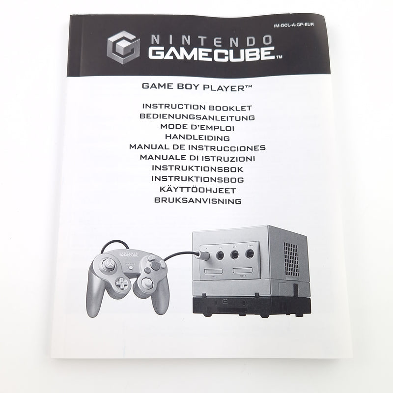 Nintendo Gamecube Zubehör : Game Boy Player Adapter - OVP vollständig PAL GC