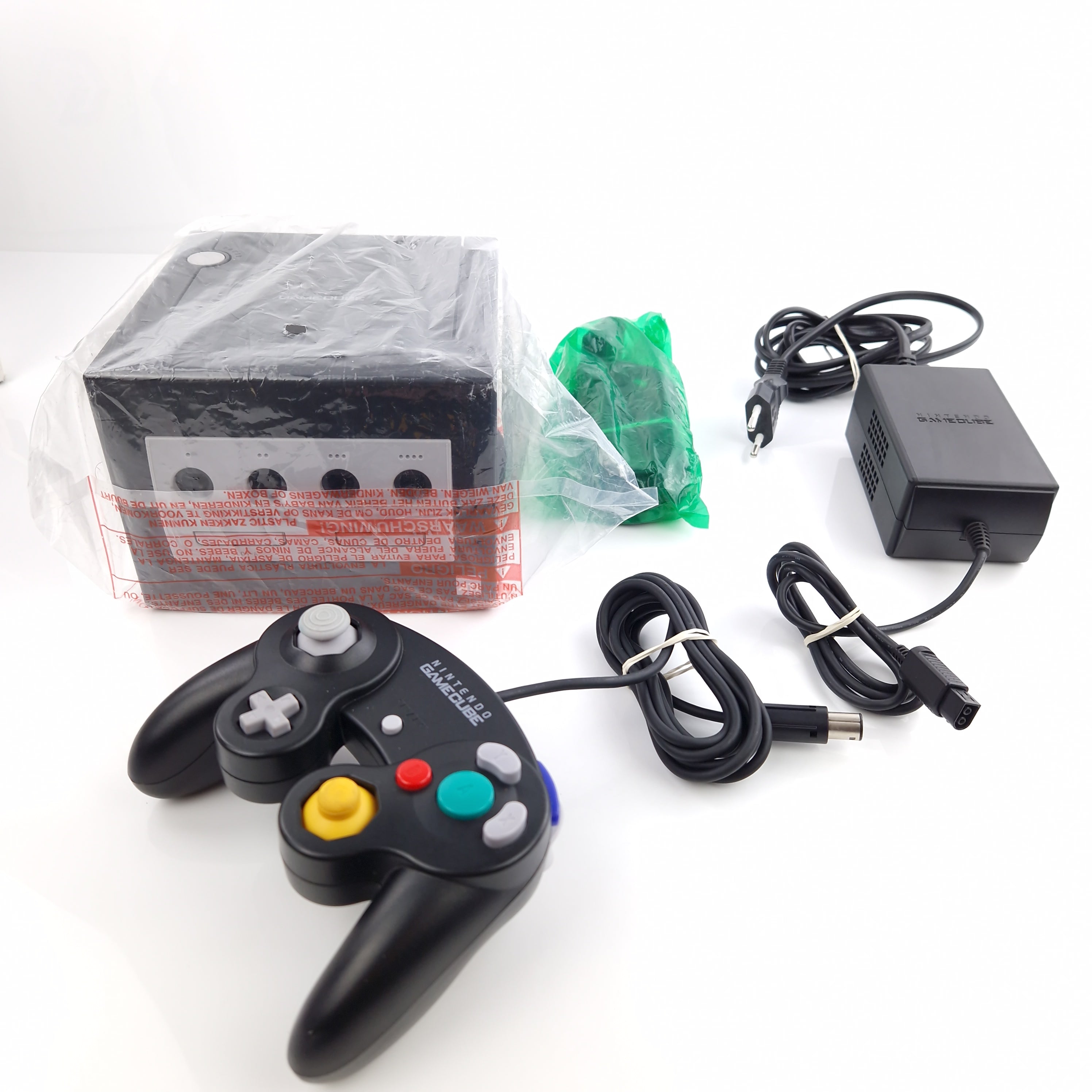 Nintendo Gamecube Konsole in OVP - Schwarz Black GC PAL Console