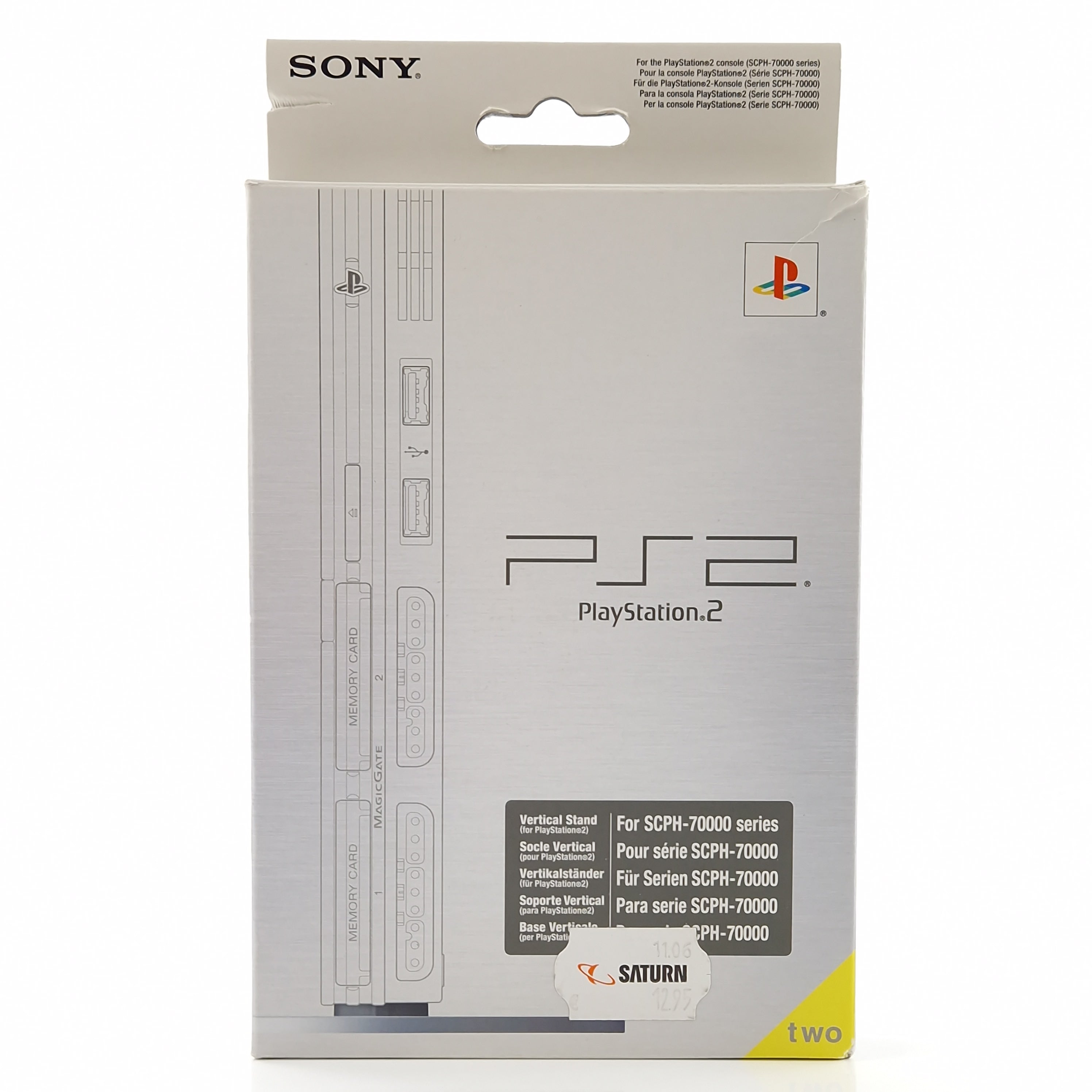 Playstation 2 Zubehör : Vertical Stand / Vertikalständer für SCPH-70000 PS2 OVP