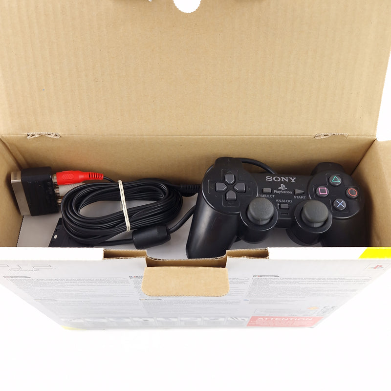Playstation 2 Konsole : SONY Ps2 Slim Console Satin Silver - Silber OVP PAL