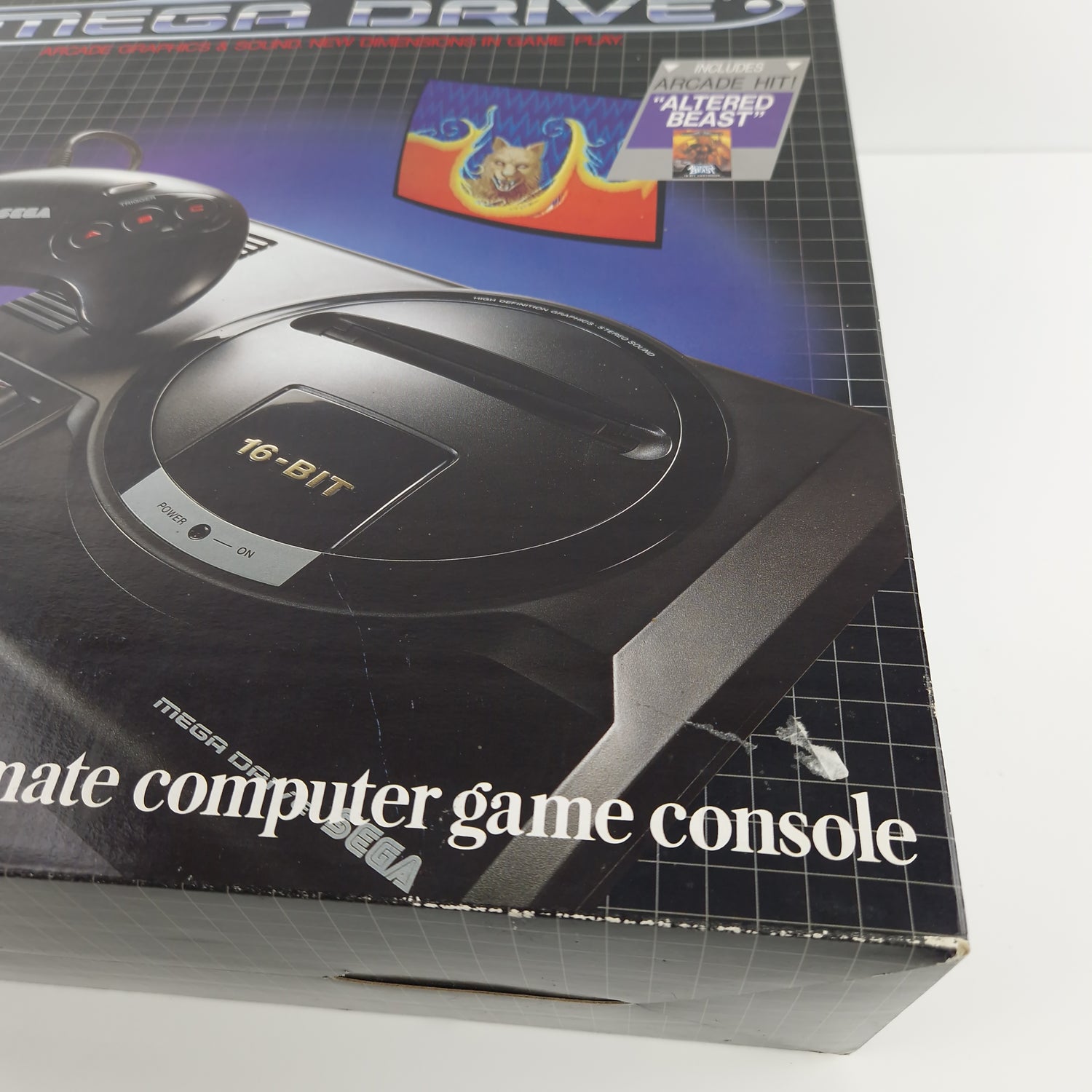 Sega Mega Drive Konsole : Altered Beast Bundle Set Erstauflage - OVP PAL Console