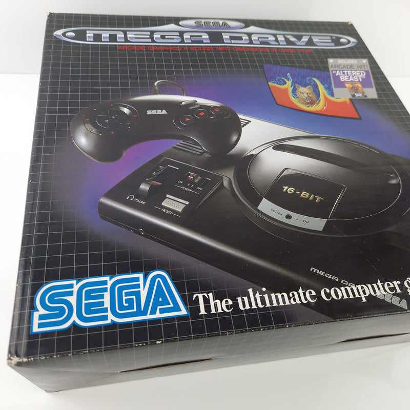 Sega Mega Drive Konsole : Altered Beast Bundle Set Erstauflage - OVP PAL Console