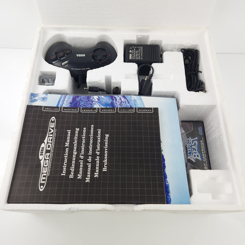 Sega Mega Drive Konsole : Altered Beast Bundle Set Erstauflage - OVP PAL Console