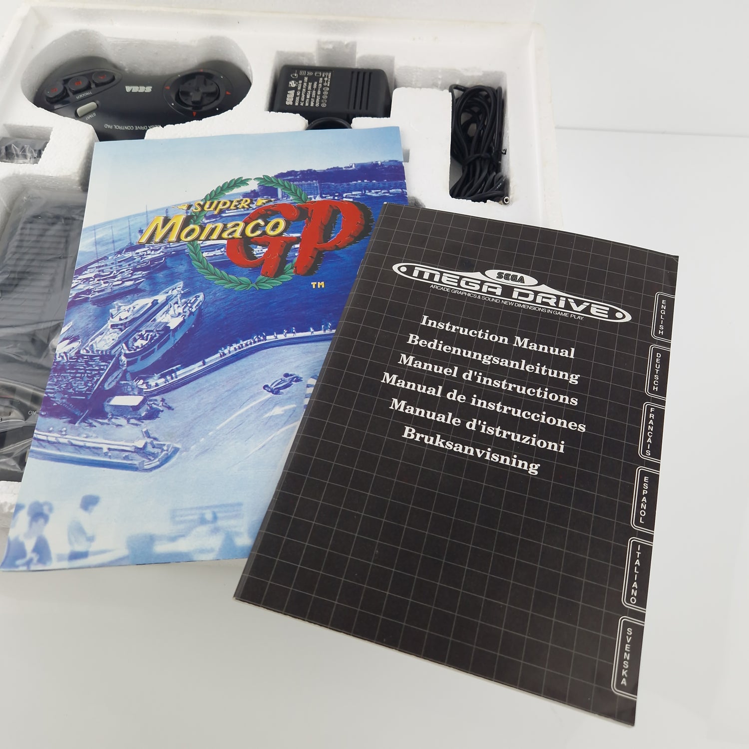 Sega Mega Drive Konsole : Altered Beast Bundle Set Erstauflage - OVP PAL Console