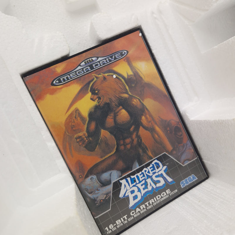Sega Mega Drive Konsole : Altered Beast Bundle Set Erstauflage - OVP PAL Console